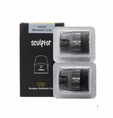 Uwell Sculptor Pod Cartridge 1.6ml (2pcs/Pack)-Meshed-H 1.2ohm (2pcs/pack)-FrenzyFog-Beirut-Lebanon