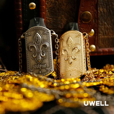 Uwell Sculptor Pod System Kit 370mAh 1.6ml-Black-FrenzyFog-Beirut-Lebanon