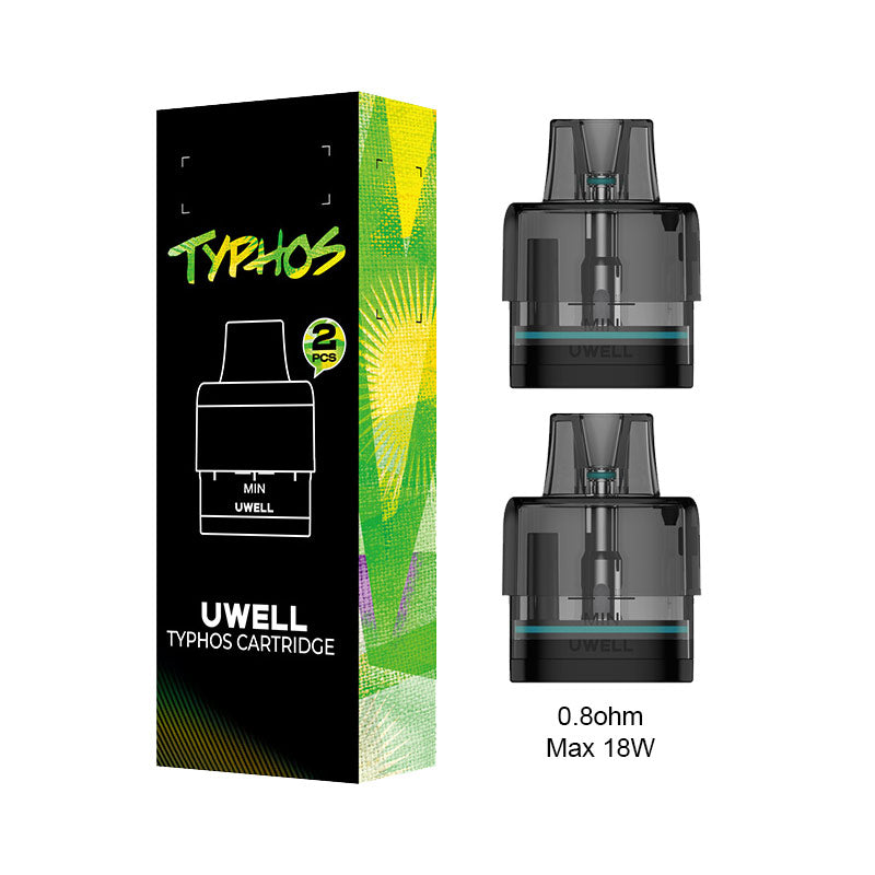 Uwell Typhos Pod Cartridge 6ml (2pcs/pack)-FrenzyFog