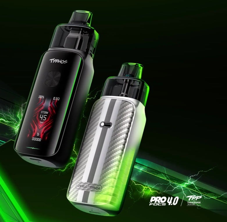 Uwell Typhos Pro Pod System Kit 3000mAh 6ml (Max 45W)-FrenzyFog