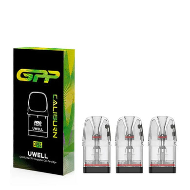 Uwell Upgraded Caliburn GPP Cartridge for Caliburn G3/G4 (3pcs/pack)-0.4ohm Side Refill 3pcs-FrenzyFog-Beirut-Lebanon