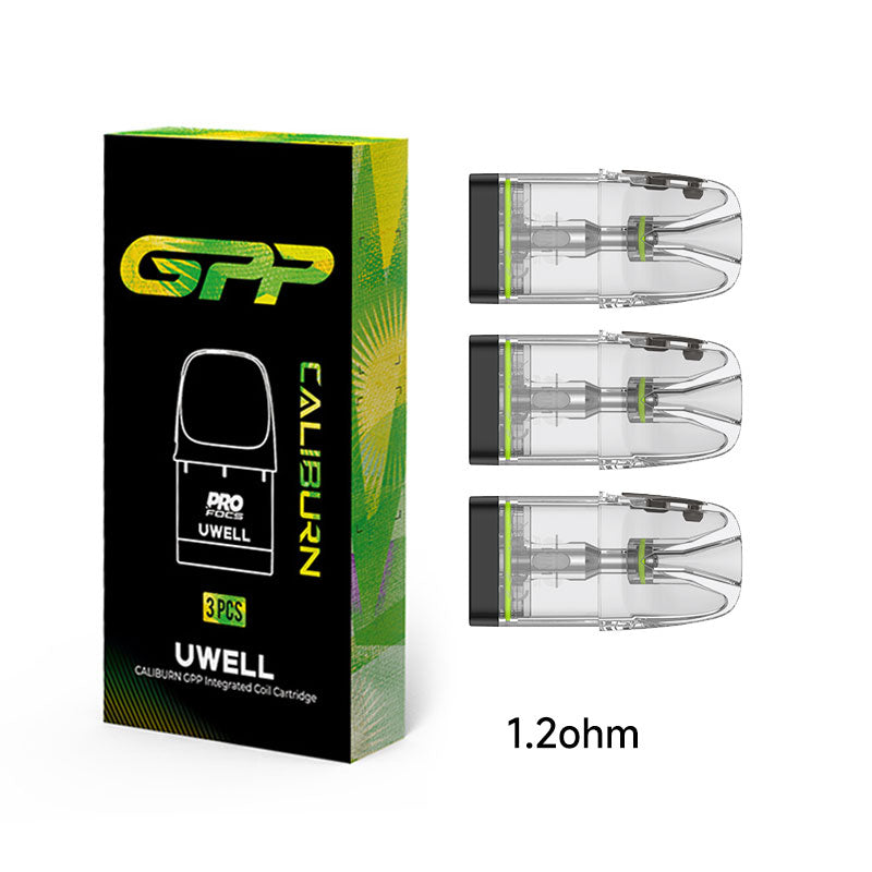 Uwell Upgraded Caliburn GPP Cartridge for Caliburn G3/G4 (3pcs/pack)-FrenzyFog