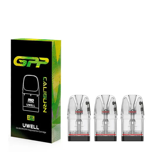 Uwell Upgraded Caliburn GPP Cartridge for Caliburn G3/G4 (3pcs/pack)-FrenzyFog