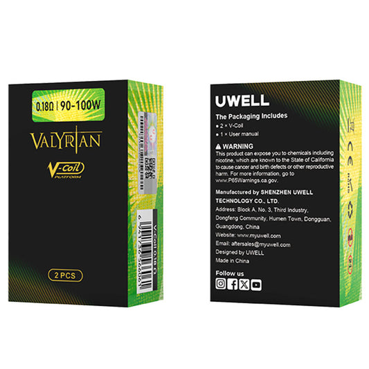 Uwell V-Coil Platform Coils (2pcs/pack)-FrenzyFog
