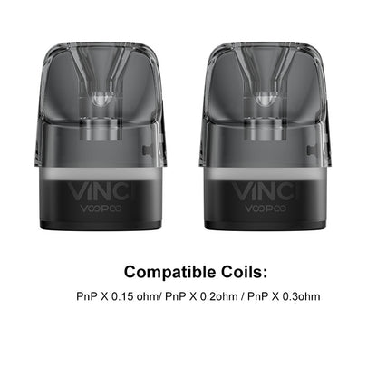 VOOPOO Empty VINCI PNP X Cartridge (2pcs/pack)-FrenzyFog