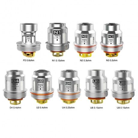 VOOPOO UFORCE Replacement Coil 5pcs-D4 0.4ohm-FrenzyFog-Beirut-Lebanon