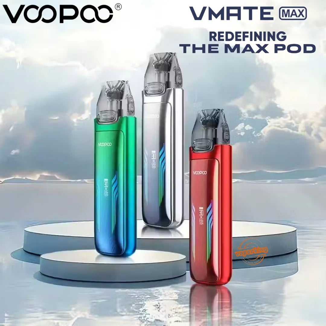 VOOPOO Vmate Max Pod System Kit 1200mAh 3ml-FrenzyFog