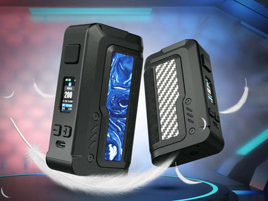 Vandy Vape GAUR-21 Dual 21700 Box Mod 200W-Carbon Fiber Black-FrenzyFog-Beirut-Lebanon