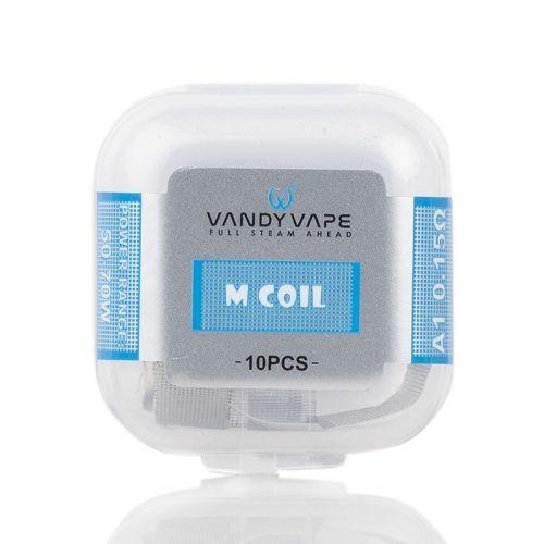 Vandy Vape Mesh V2 RDA Coil(10Pcs/Pack)-prebuilt mesh-Dual M 0.15ohm-FrenzyFog-Beirut-Lebanon