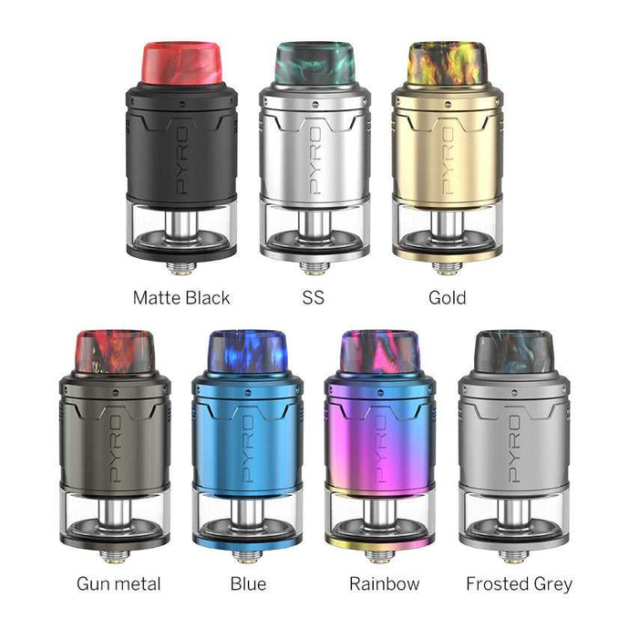 Vandy Vape Pyro V3 RDTA Atomizer 2ml-Black-FrenzyFog-Beirut-Lebanon
