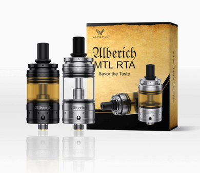 Vapefly Alberich MTL RTA Atomizer 3ml/4ml-Silver-FrenzyFog-Beirut-Lebanon