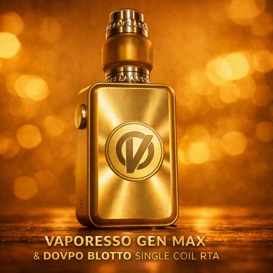 Vaporesso GEN MAX Mod 220W & Dovpo Blotto Single Coil RTA Atomizer 5ml-FrenzyFog