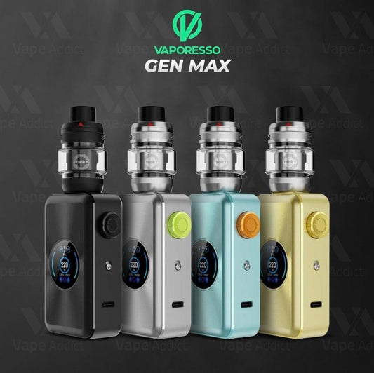 Vaporesso GEN MAX Mod Kit With iTank T Atomizer 6ml-FrenzyFog