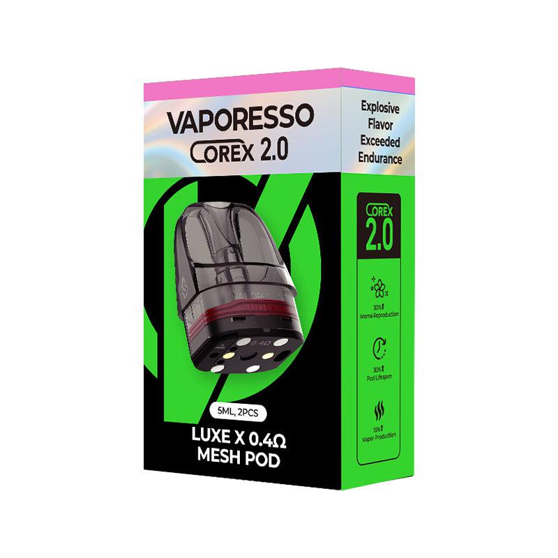 Vaporesso LUXE X Series Corex 2.0 Pod Cartridge 5ml (2pcs/pack)-FrenzyFog