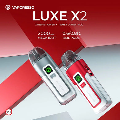 Vaporesso Luxe X2 Pod System Kit 2000mAh 5ml-Night Black-FrenzyFog-Beirut-Lebanon