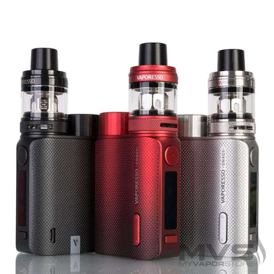 Vaporesso SWAG II 80W Mod Kit with NRG PE Tank 3.5ml-Silver-FrenzyFog-Beirut-Lebanon
