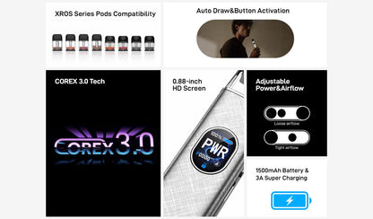 Vaporesso XROS 5 Pod System Kit 1500mAh 3ml-FrenzyFog
