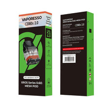 Load image into Gallery viewer, Vaporesso Xros Series Corex 2.0-0.6ohm Top Filling (2ml)-FrenzyFog-Beirut-Lebanon