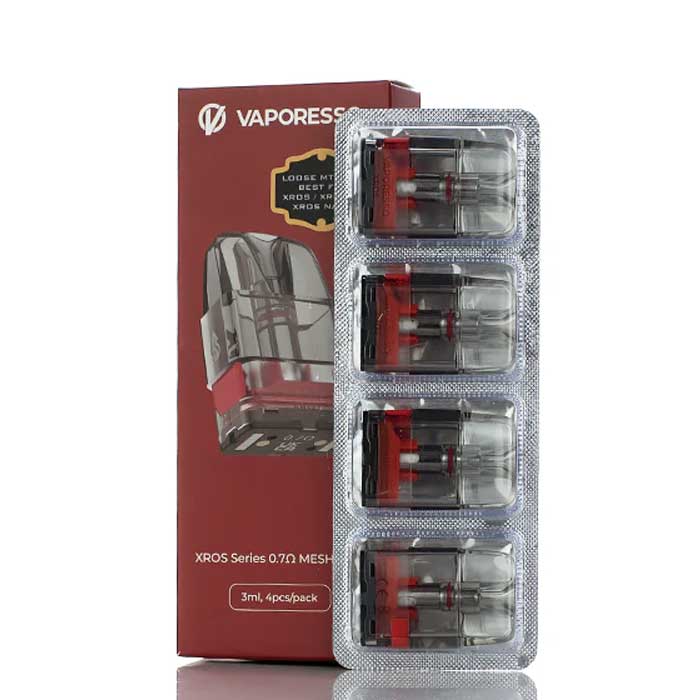 Vaporesso Xros Series Pod Cartridge (4pcs/pack)-FrenzyFog