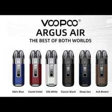Load image into Gallery viewer, Voopoo Argus Air 25W Pod System Kit 900mAh 3.8ml-Klein Blue-FrenzyFog-Beirut-Lebanon