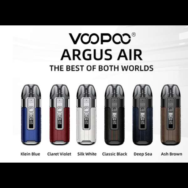Voopoo Argus Air 25W Pod System Kit 900mAh 3.8ml-Klein Blue-FrenzyFog-Beirut-Lebanon