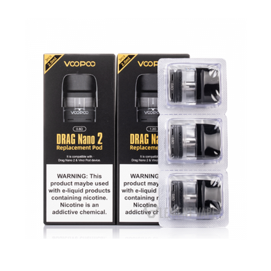 Voopoo Drag Nano 2 Pod (3pcs/pack)-0.8ohm (3pcs/pack)-FrenzyFog-Beirut-Lebanon