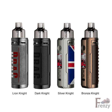 Voopoo Drag X 80W Mod Pod Kit 4.5ml FrenzyFog Voopoo Drag X 80W Mod Pod Kit 4.5ml FrenzyFog