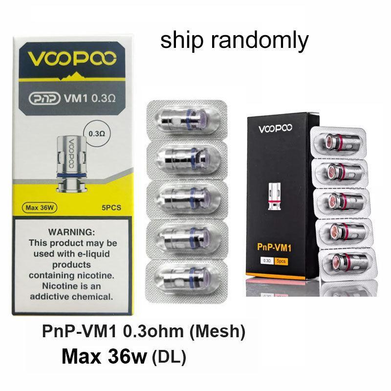 Voopoo PnP Replacement Coils 5pcs-FrenzyFog