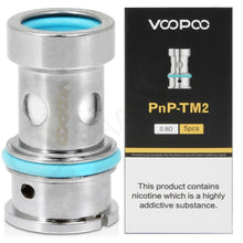 Load image into Gallery viewer, Voopoo PnP Replacement Coils for Drag Baby/Mini/2/S/X,VINCI Series Kit,Argus Pro,PnP 20/22,V.SUIT,Doric 60,Drag E60,Drag H80 S (5Pcs/Pack)-PNP-TM2 0.8ohm 12-18W (MTL)-FrenzyFog-Beirut-Lebanon