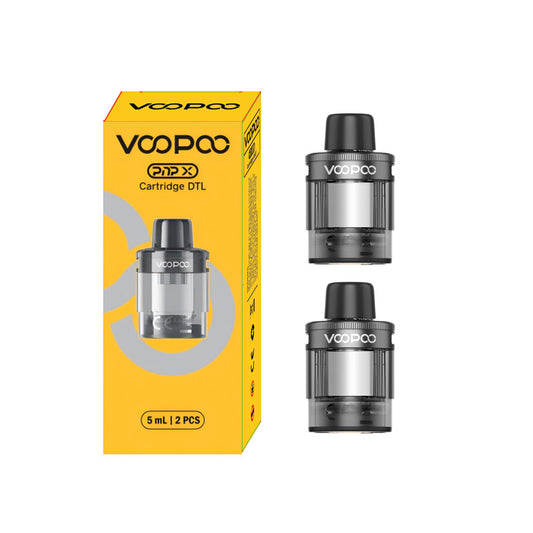 Voopoo PnP X Cartridge DTL for Drag S2 Kit / Drag X2 Kit / Argus Pro 2 Kit 5ml (2pcs/pack)-FrenzyFog