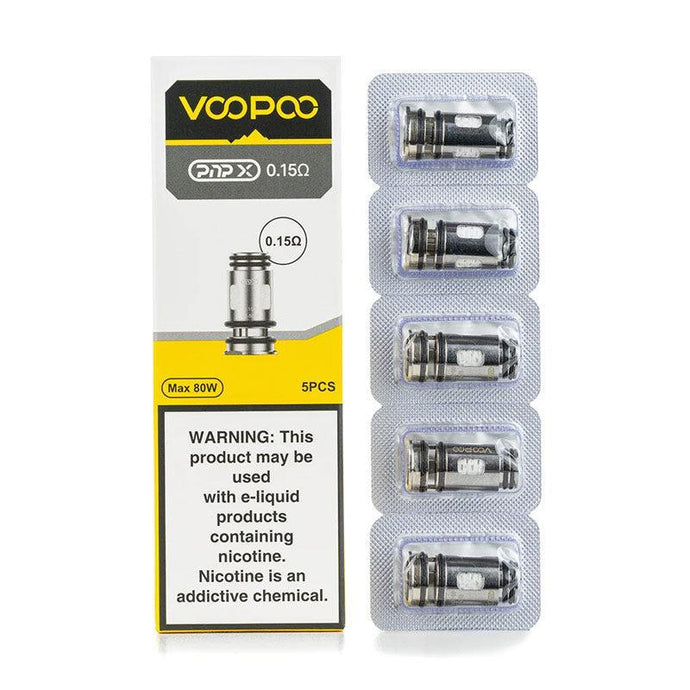 Voopoo PnP X Coils (5pcs/pack)-0.15ohm 60-80watt 5pcs-FrenzyFog-Beirut-Lebanon
