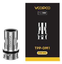 Voopoo TPP Replacement Coils (3Pcs/Pack)-Subohm Coil-TPP-DM1 0.15ohm-FrenzyFog-Beirut-Lebanon