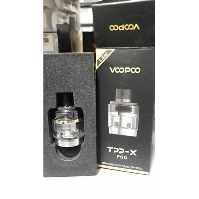 Voopoo TPP X Pod Cartridge 5.5ml-1Pcs Pack Black-FrenzyFog-Beirut-Lebanon