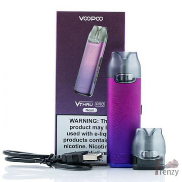 Voopoo VTHRU Pro Pod System Kit 900mAh 3ml FrenzyFog Voopoo VTHRU Pro Pod System Kit 900mAh 3ml FrenzyFog