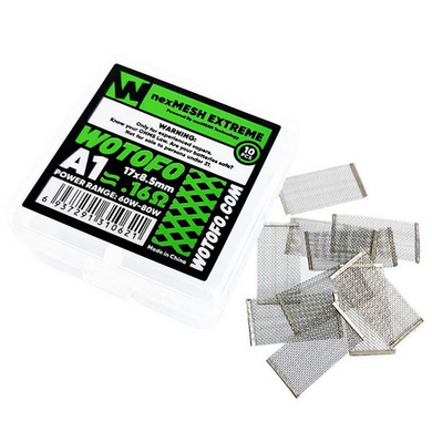 WOTOFO NexMesh Coil for Wotofo Profile 1.5 RDA & Profile RDTA-Nexmesh Turbo(A1 0.13ohm 10Pcs/Pack)-FrenzyFog-Beirut-Lebanon