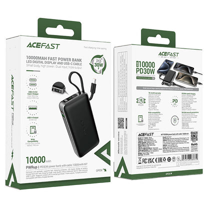 ACEFAST M7 Power Bank Fast Charge M7 PD30W 10000mAh