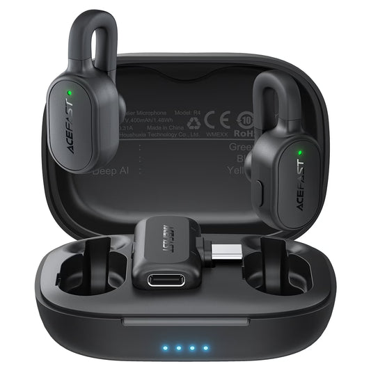 ACEFAST R4 Dual Wireless Lavalier Microphone Kit