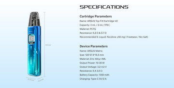 geekvape aegis solo 3 istruzioni Voopoo Argus Matrix Pod Kit Price in Pakistan main image 0