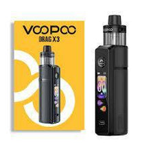 Load image into Gallery viewer, Voopoo Drag X3 80W Box Mod Kit with PnP X Cartridge DTL Pod 5ml TOUCH SCREEN 18650/21700