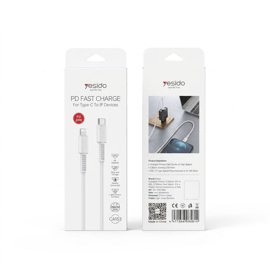 Yesido CA153 Fast Data & Charging USB-C Cable PD 20W