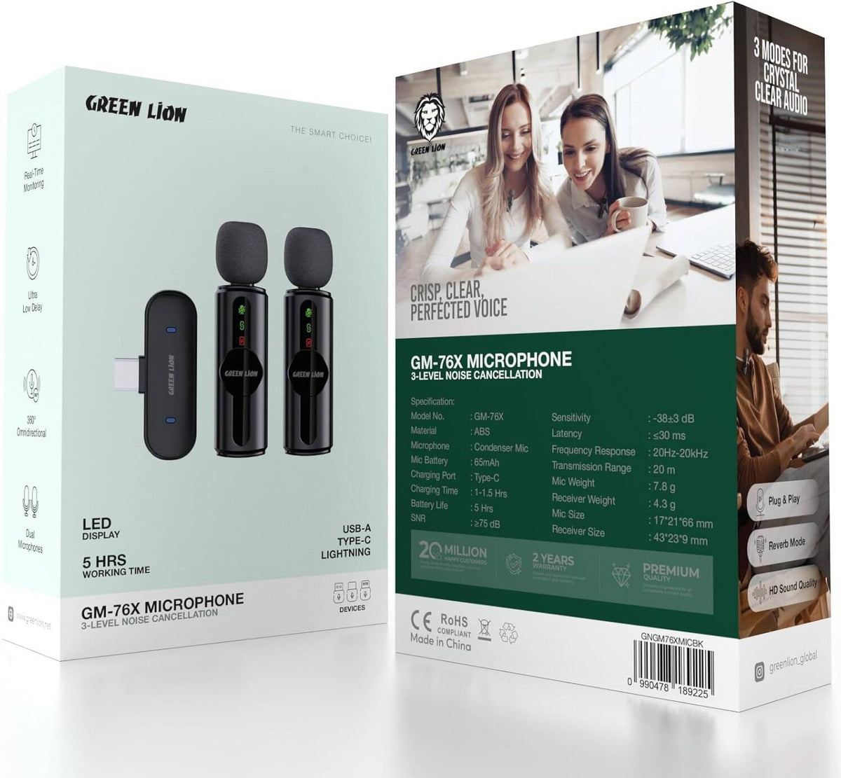 Green Lion GM-76X Dynamic Streaming Microphone