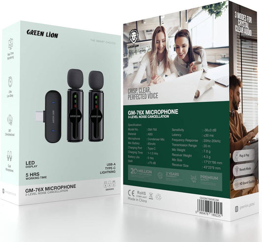 Green Lion GM-76X Dynamic Streaming Microphone