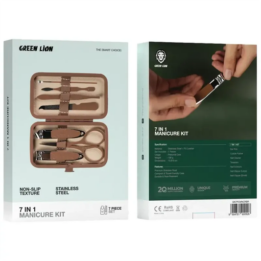 Green Lion 7-In-1 Manicure Kit-FrenzyFog