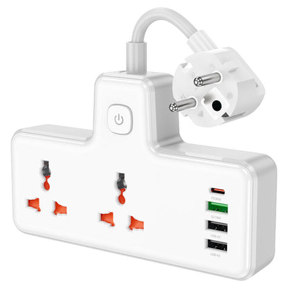 HOCO AC12A SOCKET PD30W + QC3.0 + 2 sockets EU