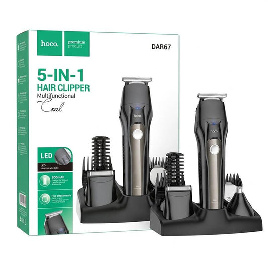Hoco Dar67 Multifunctional Hair Clipper 5 IN 1-FrenzyFog