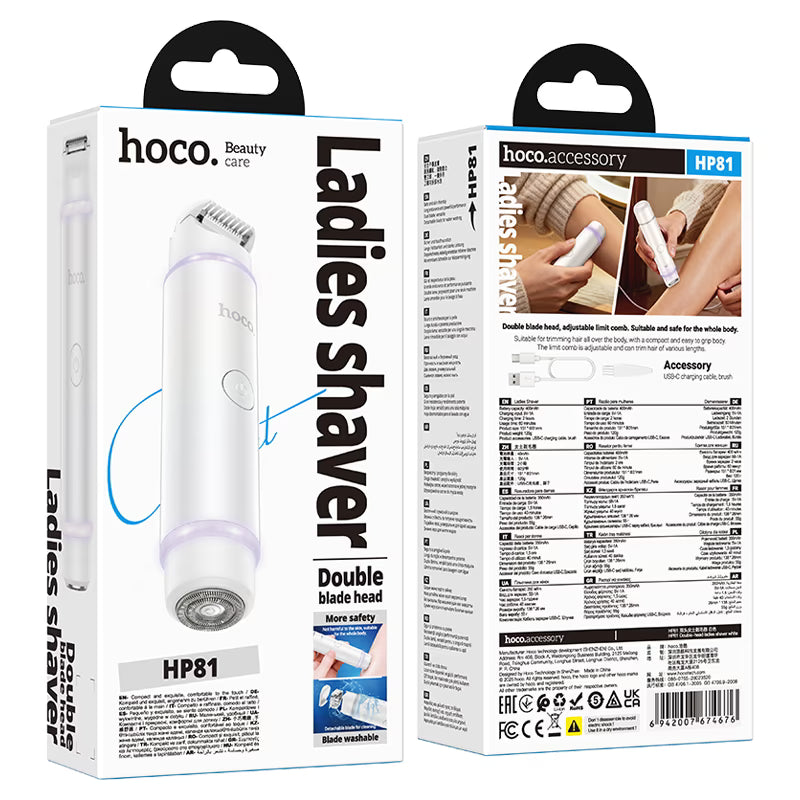 HOCO HP81 Electric Shaver for Women