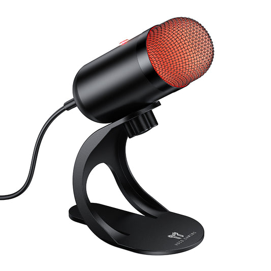 HOCO L50 RGB Condenser Desktop Gaming USB Microphone