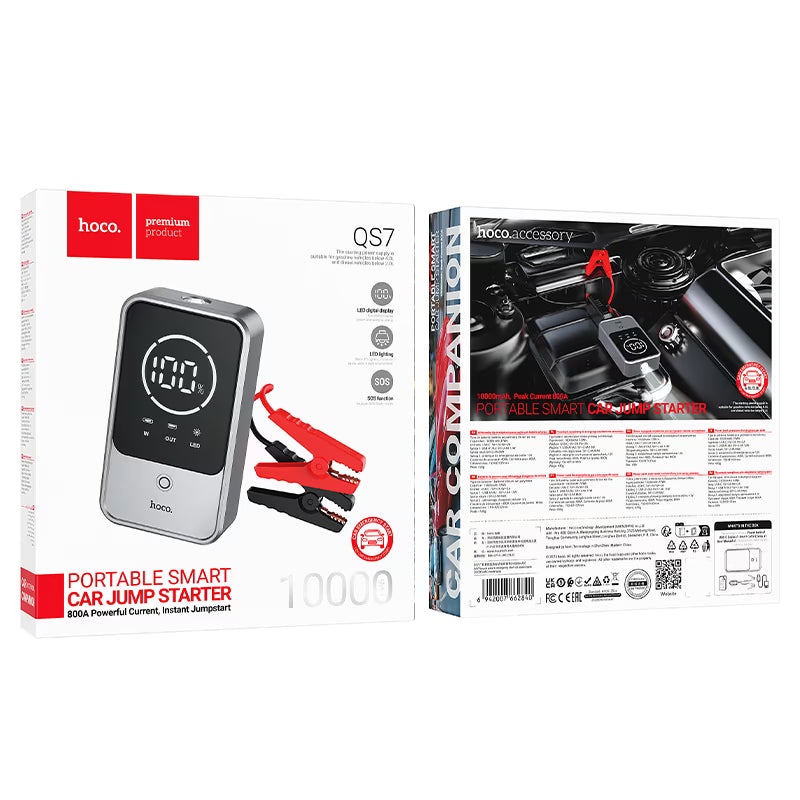 HOCO QS7 Car Jump Starter & Power Bank