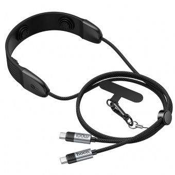 HOCO U145 Braided 100W USB-C to C Fast Charge Cable 1.4m-FrenzyFog