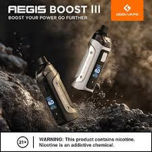 Load image into Gallery viewer, Geekvape Aegis Boost 3 Pod Mod Kit 3000mAh (Max 60w) 5ml